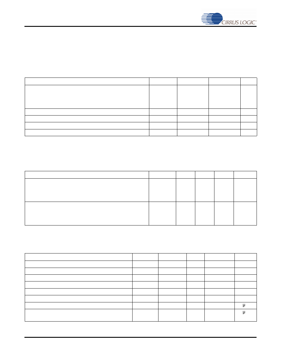 Characteristics and specifications, 1 absolute maximum ratings, 2 recommended operating conditions | 3 digital dc characteristics, Confidenti a l dra ft d elphi | Cirrus Logic CS48DV2B User Manual | Page 10 / 26