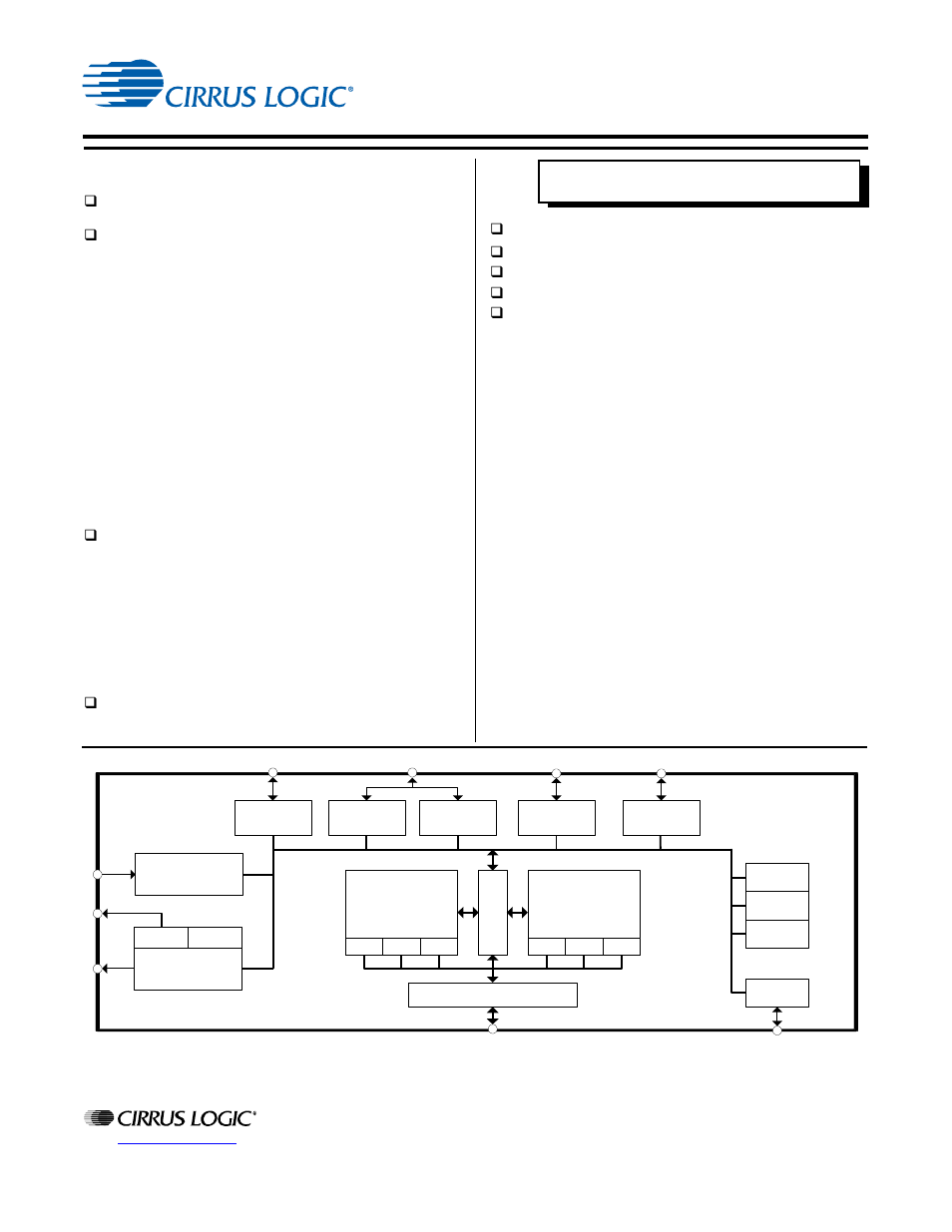 Cirrus Logic CS4953xx User Manual | 37 pages