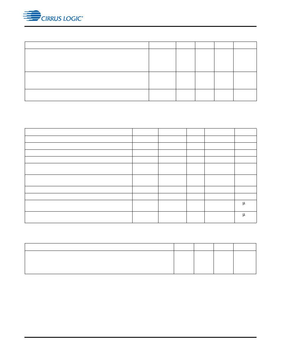 2 recommended operating conditions, 3 digital dc characteristics, 4 power supply characteristics | Cirrus Logic CS4953xx User Manual | Page 10 / 37
