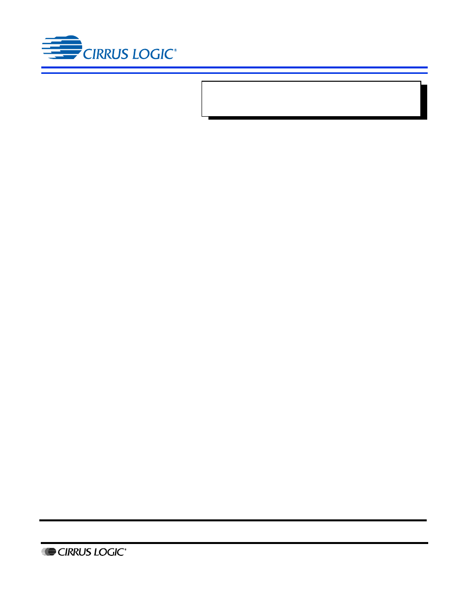 Cirrus Logic CS4970x4 User Manual | 162 pages