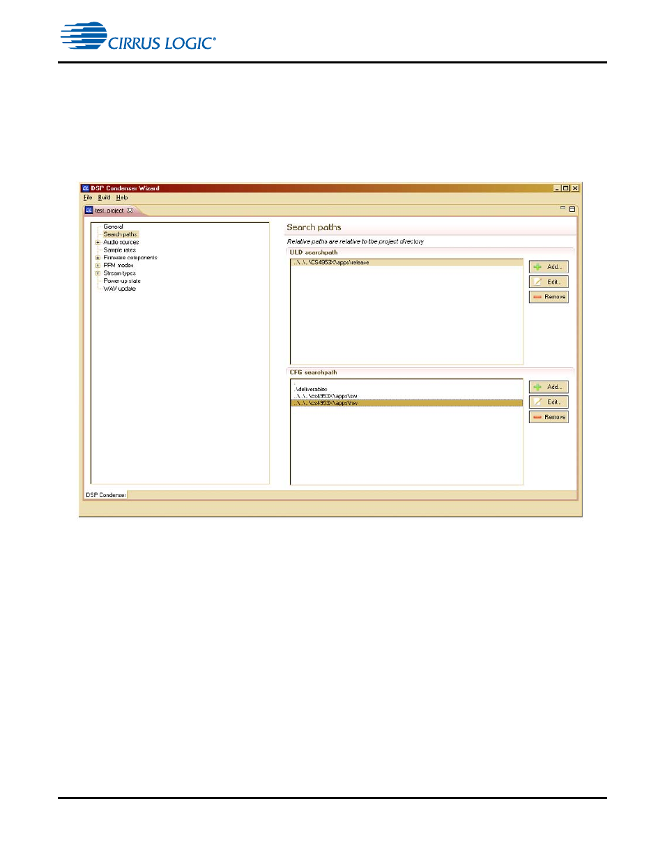 2 search paths page | Cirrus Logic CS4970x4 User Manual | Page 115 / 162