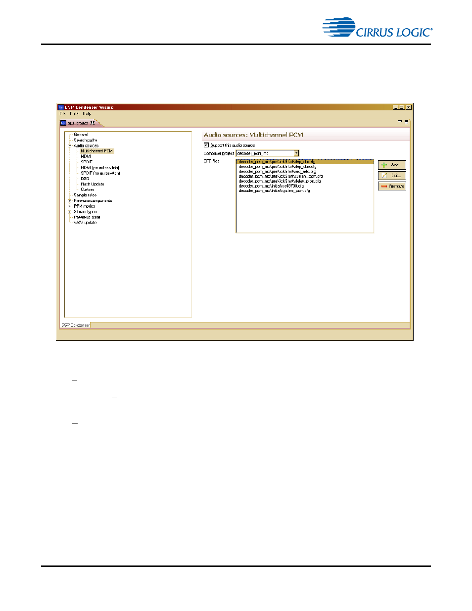 3 audio sources page | Cirrus Logic CS4970x4 User Manual | Page 116 / 162