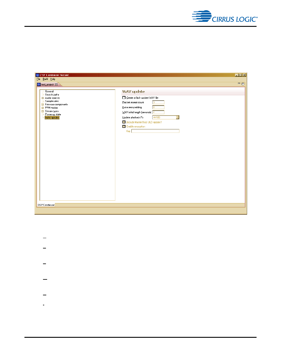 9 wav update page | Cirrus Logic CS4970x4 User Manual | Page 122 / 162