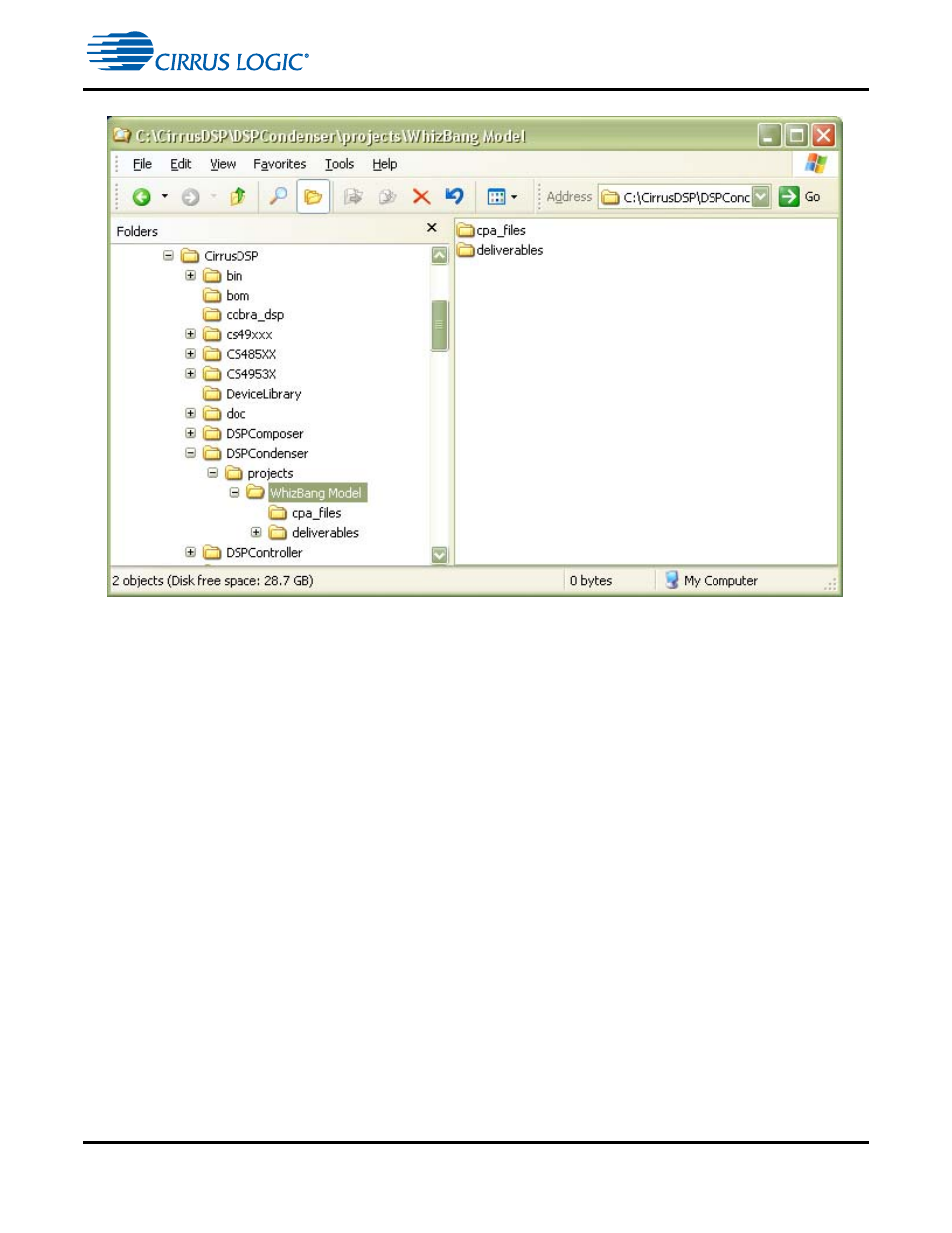 2 creating projects, 2 creating projects -18 | Cirrus Logic CS4970x4 User Manual | Page 128 / 162