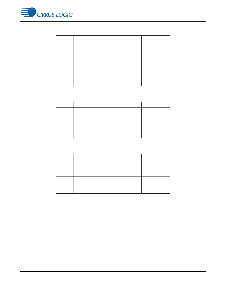 6 s/pdif transmitter, 6 s/pdif transmitter -9, Table 4-6 | Table 4-7 | Cirrus Logic CS4970x4 User Manual | Page 83 / 162