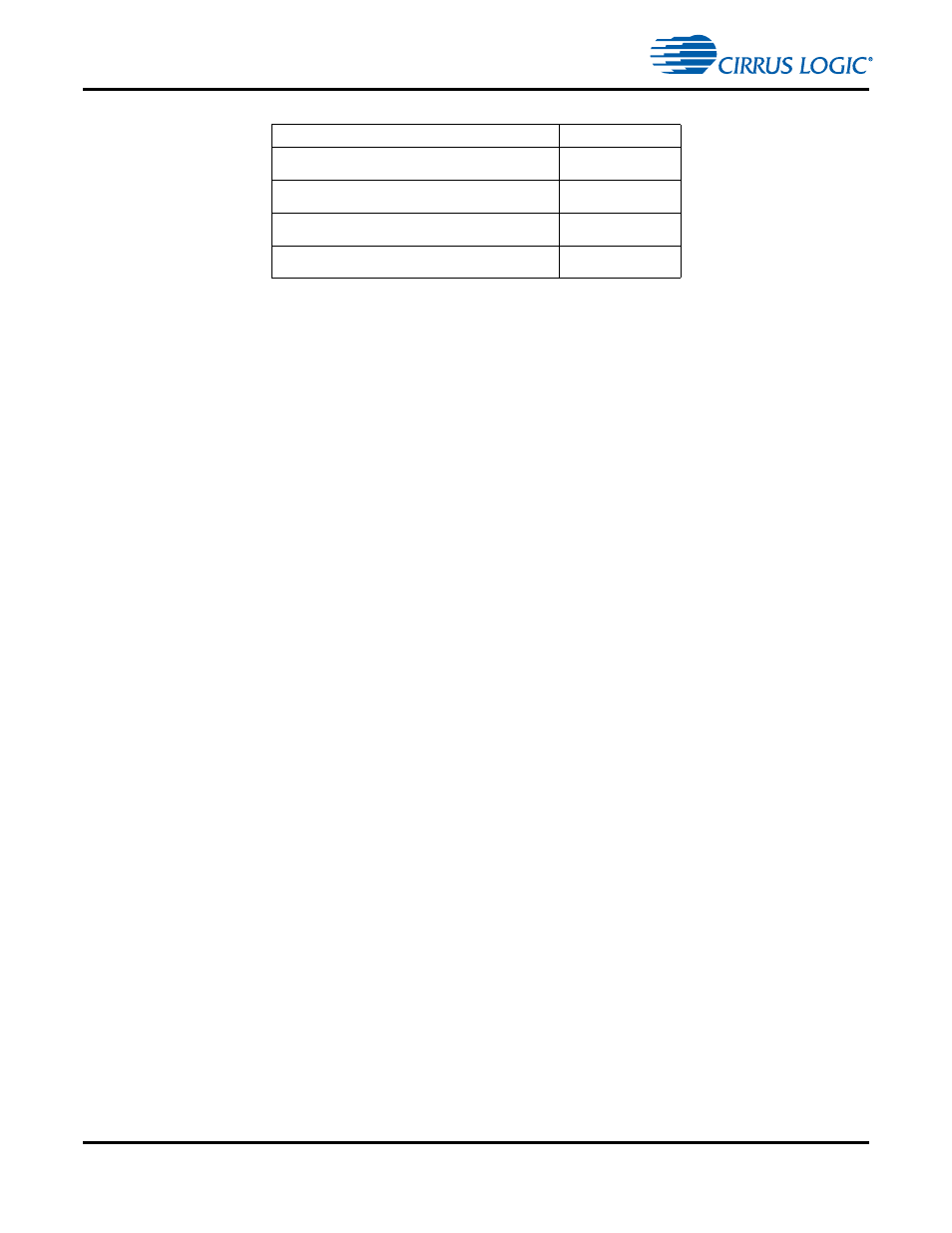 Table 4-11. dsp bypass configuration -11 | Cirrus Logic CS4970x4 User Manual | Page 85 / 162