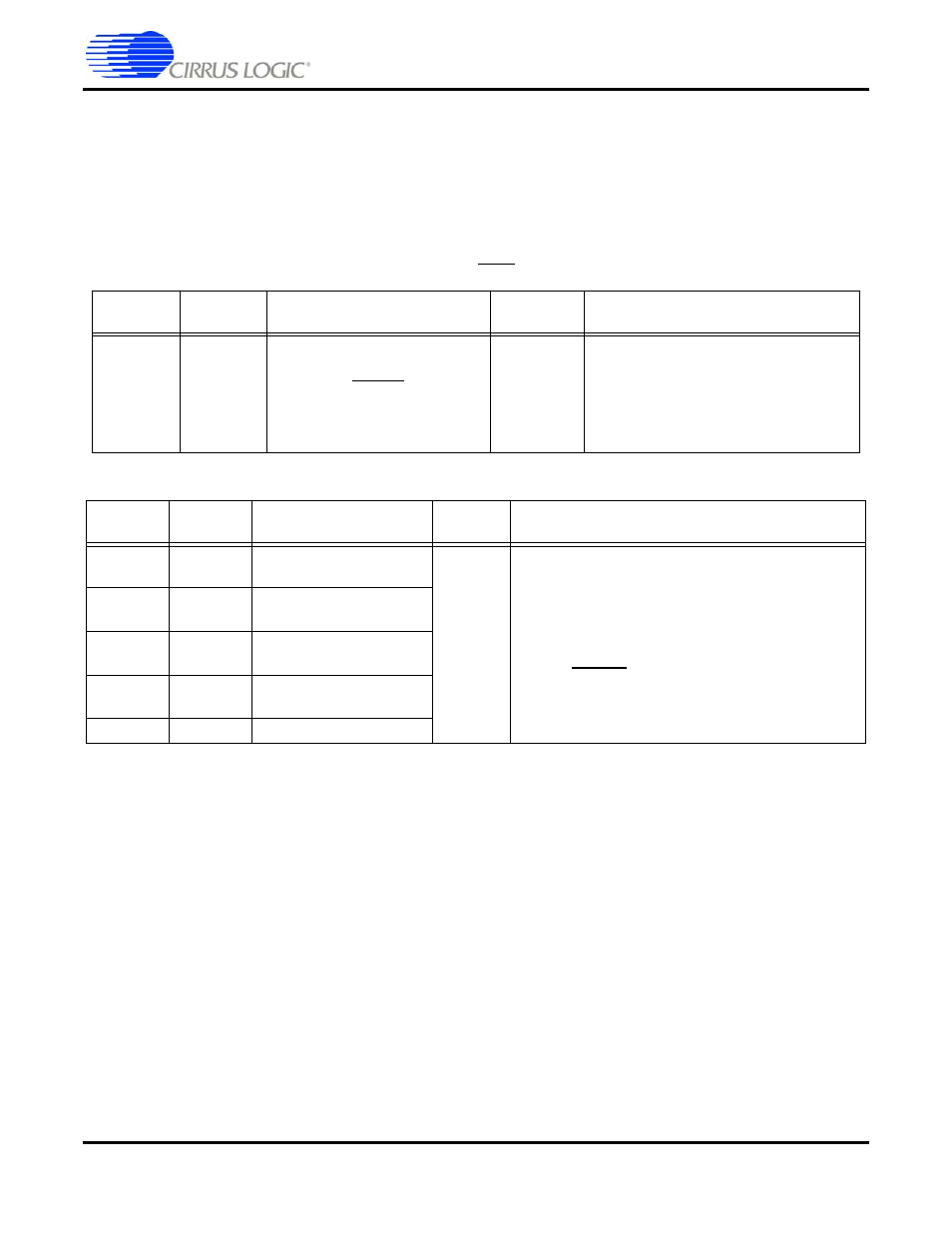Table 9-8. reset pin -14, Table 9-9. hardware strap pins -14 | Cirrus Logic CS4953xx User Manual | Page 102 / 118