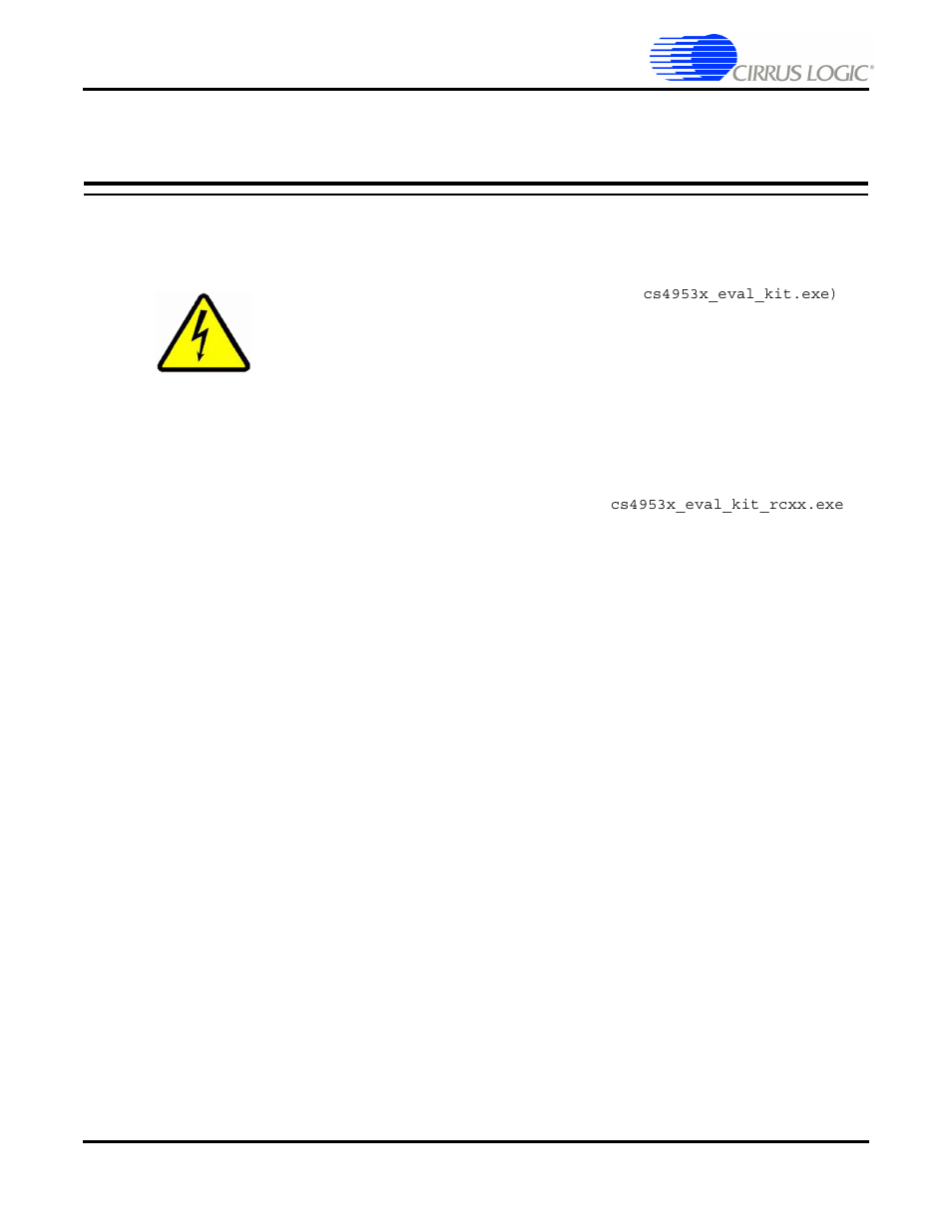 1 evaluation software installation, 1 evaluation software installation -1 | Cirrus Logic CRD49530-USB User Manual | Page 20 / 50