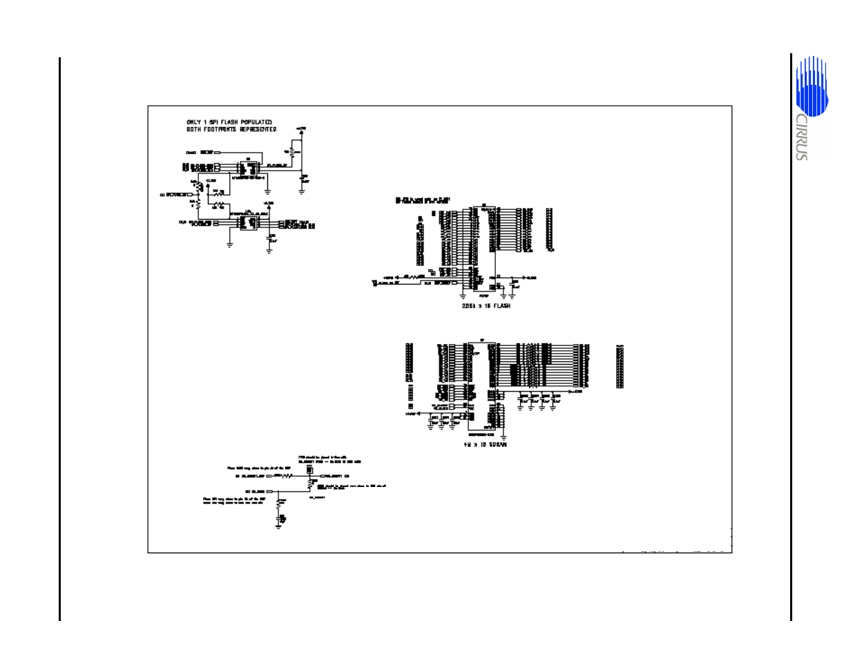 Figure 5-3. sdram and flash block -8, Figure 5-3 | Cirrus Logic CRD49530-USB User Manual | Page 41 / 50