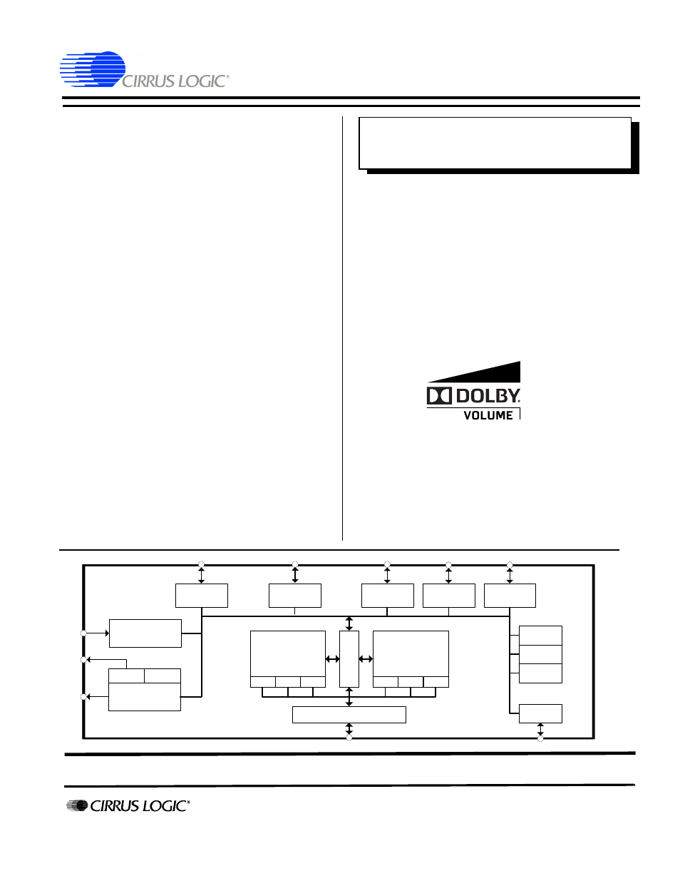 Cirrus Logic CS49DV8C User Manual | 30 pages