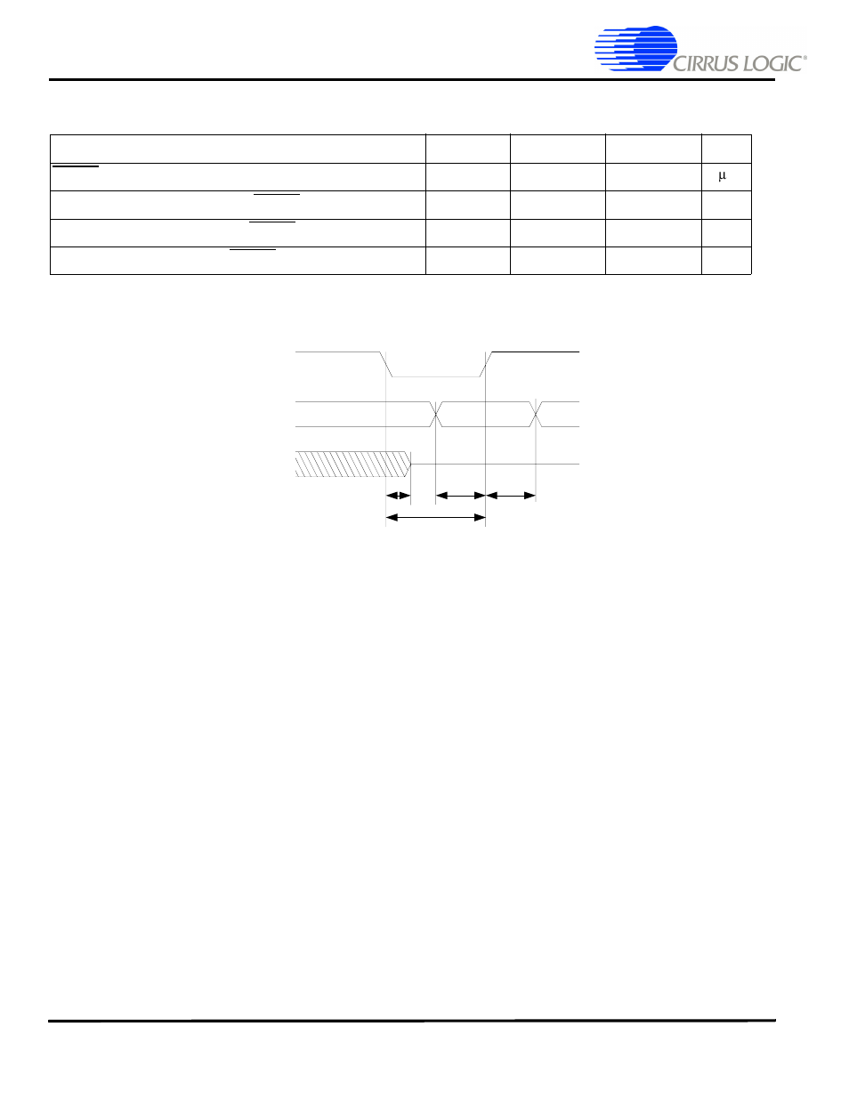 6 switching characteristics- reset, 6 switching characteristics— reset, Figure 1. reset timing | Cirrus Logic CS49DV8C User Manual | Page 12 / 30