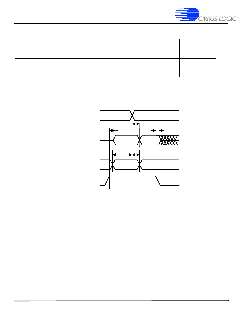 13 switching characteristics - uart, 13 switching characteristics — uart, Figure 7. uart timing | Uart_clk uart_rxd uart_txd t, Uart_tx_en t | Cirrus Logic CS49DV8C User Manual | Page 18 / 30
