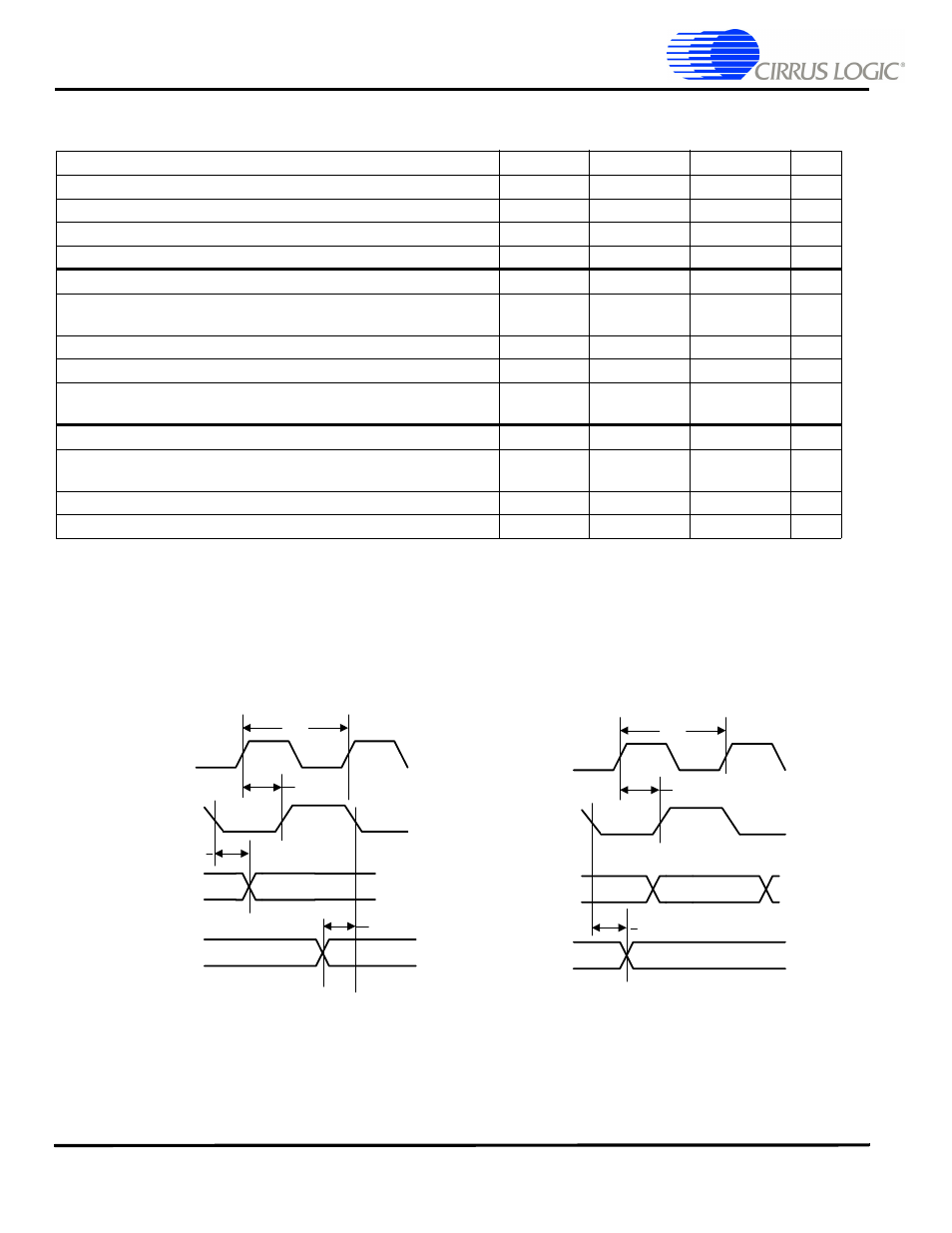 Figure 9. digital audio port timing master mode | Cirrus Logic CS49DV8C User Manual | Page 20 / 30