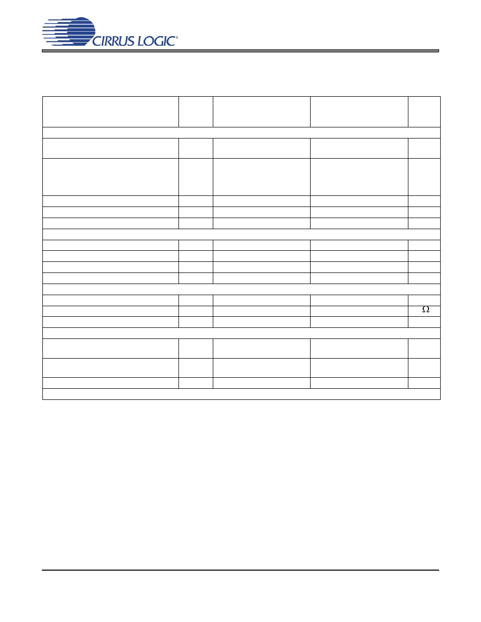 Analog input characteristics | Cirrus Logic CS5331A User Manual | Page 5 / 16
