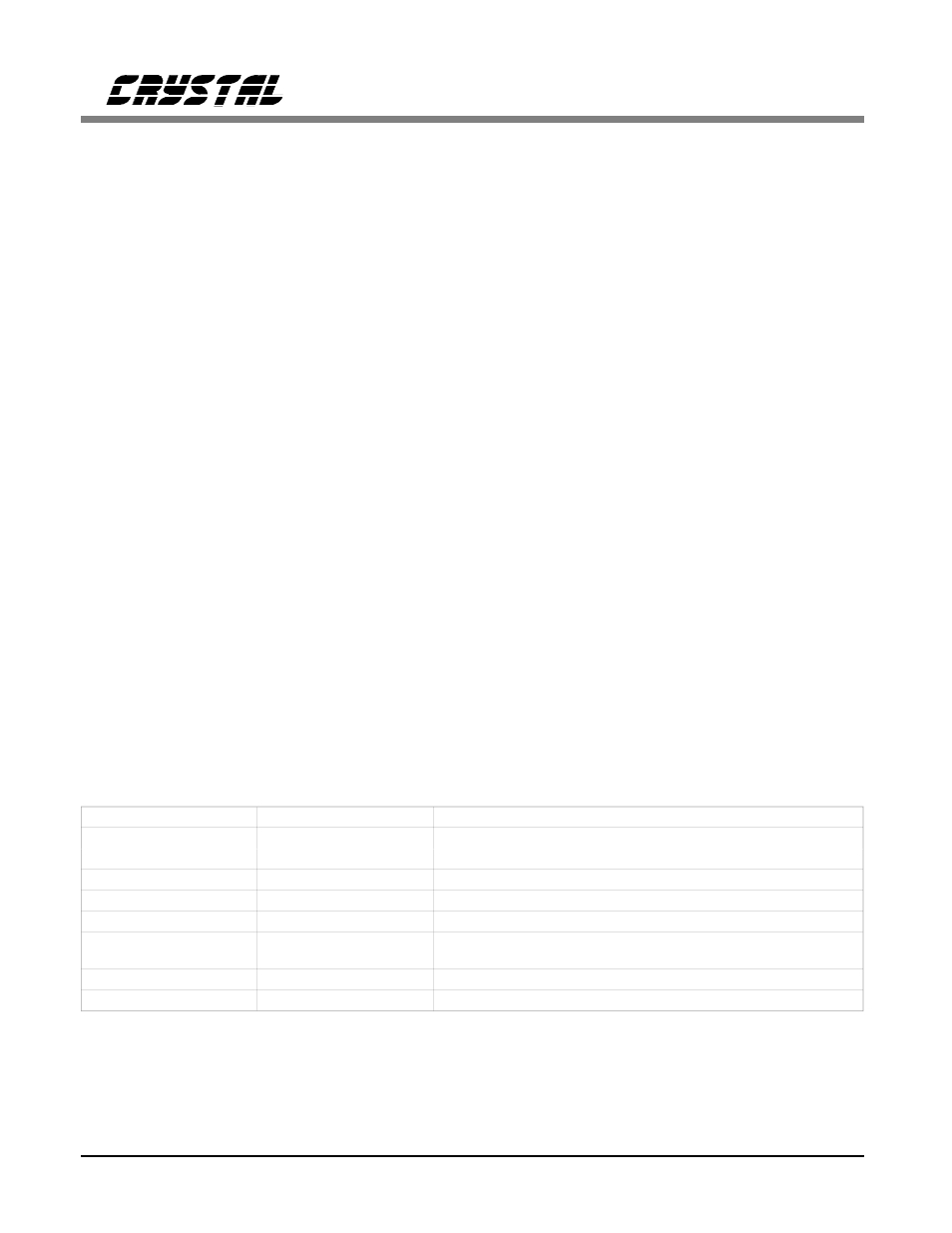 Grounding and power supply decoupling, Table 1. system connections | Cirrus Logic CDB5331A User Manual | Page 3 / 14