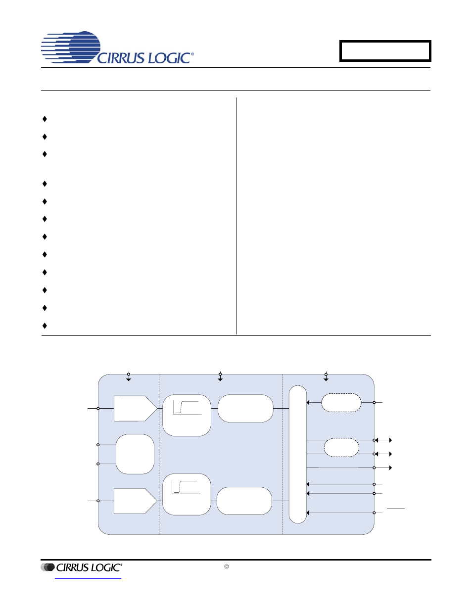 Cirrus Logic CS5340 User Manual | 22 pages