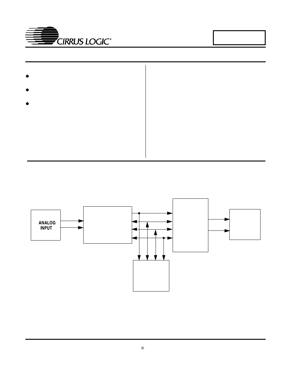 Cirrus Logic CDB5340 User Manual | 14 pages