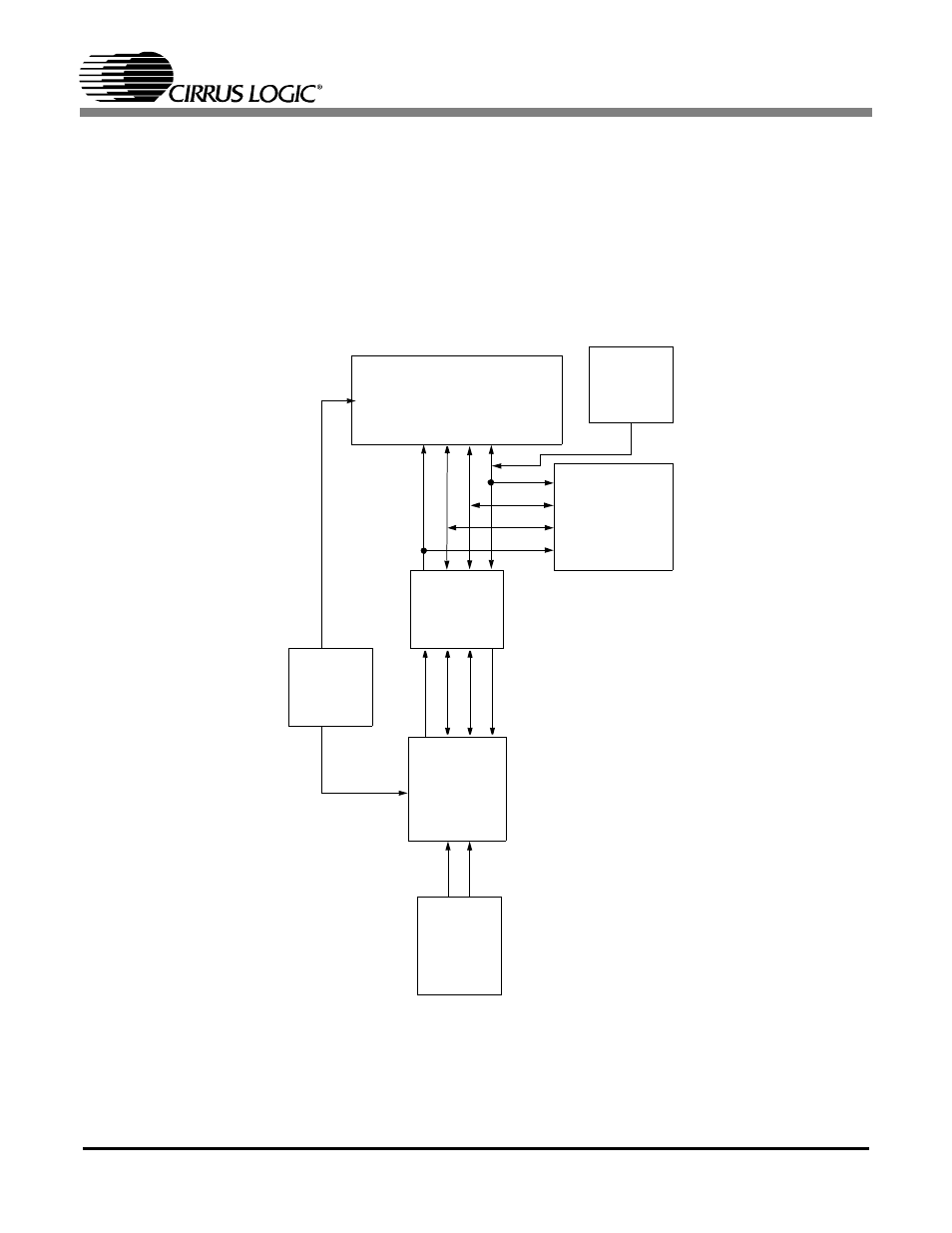 Figure 1. system block diagram and signal flow, Figure 1, Cdb5340 | Cirrus Logic CDB5340 User Manual | Page 5 / 14