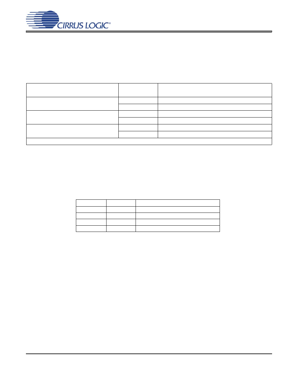 Applications, 1 single-, double-, and quad-speed modes, 2 operation as either a clock master or slave | Table 2. cs5341 mode control | Cirrus Logic CS5341 User Manual | Page 15 / 22
