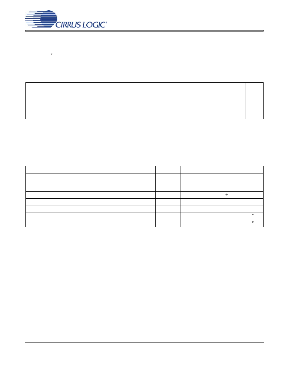 Characteristics and specifications, Specified operating conditions, Absolute maximum ratings | Cirrus Logic CS5341 User Manual | Page 4 / 22
