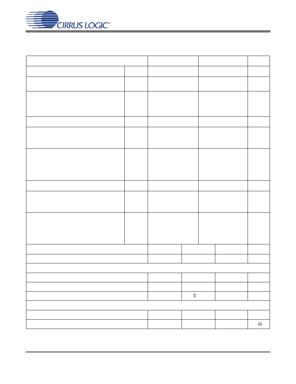 Analog characteristics - automotive grade | Cirrus Logic CS5341 User Manual | Page 6 / 22