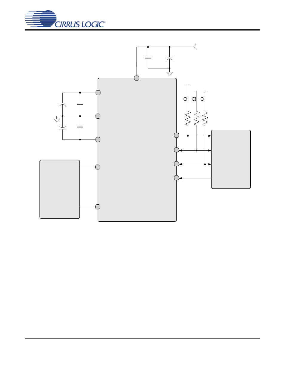 Typical connection diagram, Own in | Cirrus Logic CS5344 User Manual | Page 11 / 21
