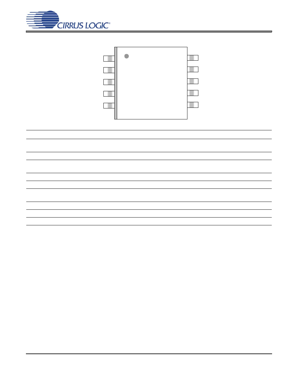 Pin descriptions | Cirrus Logic CS5344 User Manual | Page 3 / 21