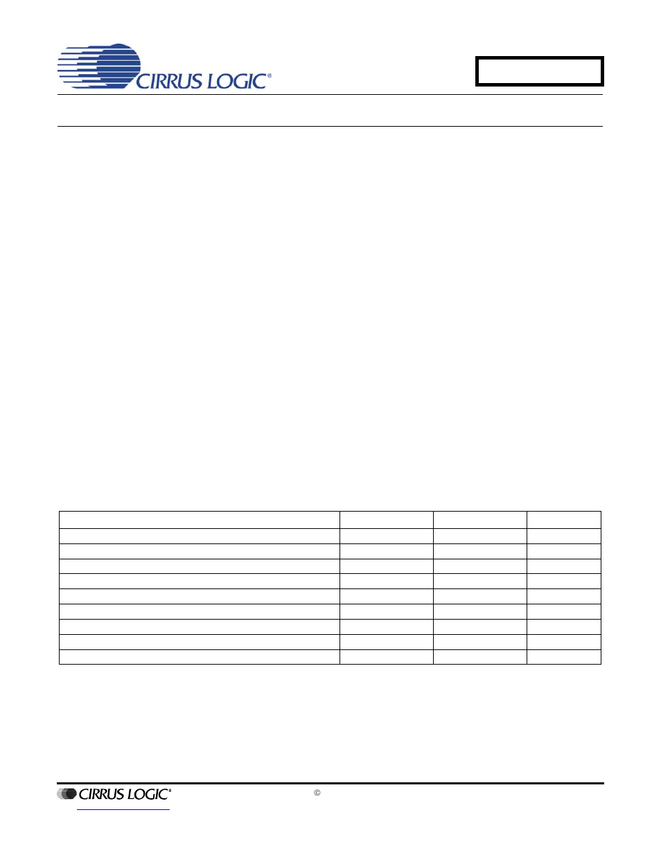 Cirrus Logic AN285 User Manual | 9 pages