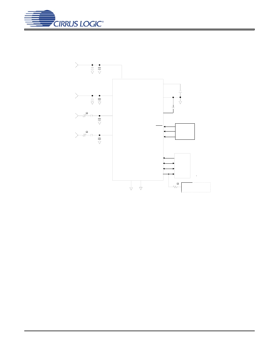 Typical connection diagrams, Figure 1. cs5333 typical connection diagram, An285 3. typical connection diagrams | Cirrus Logic AN285 User Manual | Page 3 / 9