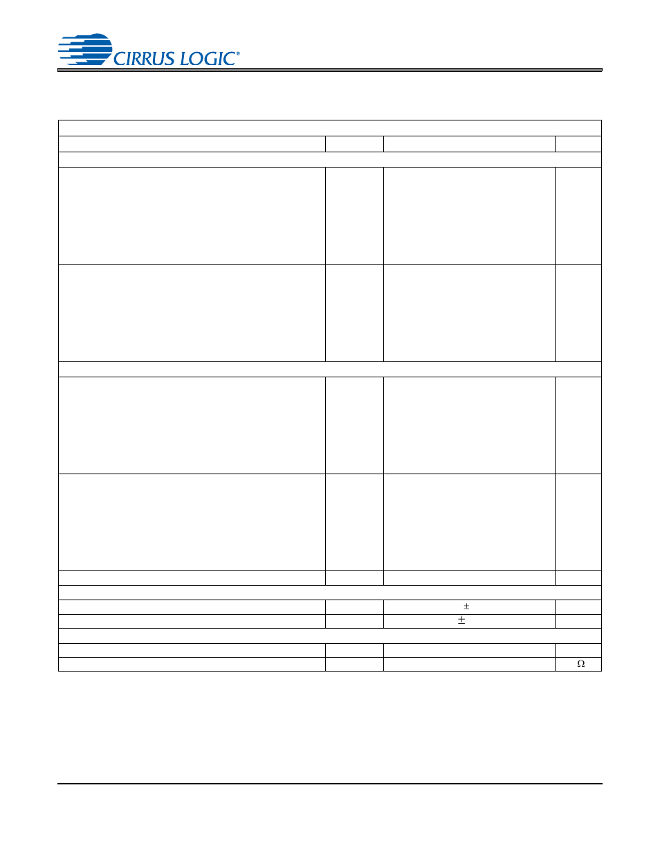 Adc analog characteristics, Note 6), Note 5) | Cs5345 adc analog characteristics | Cirrus Logic CS5345 User Manual | Page 10 / 42