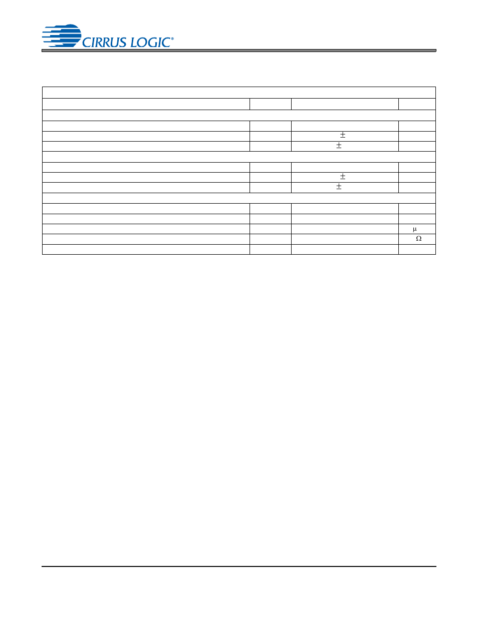 Pgaout analog characteristics, Cs5345 pgaout analog characteristics | Cirrus Logic CS5345 User Manual | Page 14 / 42