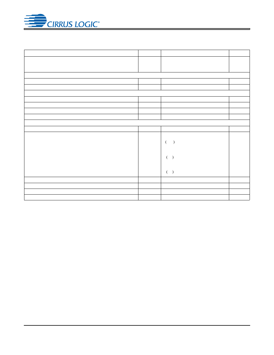 Switching characteristics - serial audio port | Cirrus Logic CS5345 User Manual | Page 17 / 42