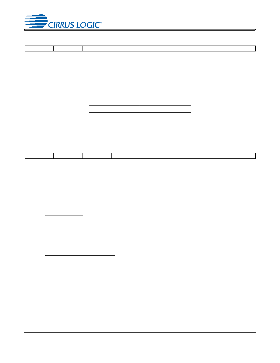 7 channel a pga control - address 08h, 1 channel a pga gain (bits 5:0), Table 11. example gain and attenuation settings | 8 adc input control - address 09h, 1 pga soft ramp or zero cross enable (bits 4:3), Channel a pga control, Cs5345 | Cirrus Logic CS5345 User Manual | Page 35 / 42