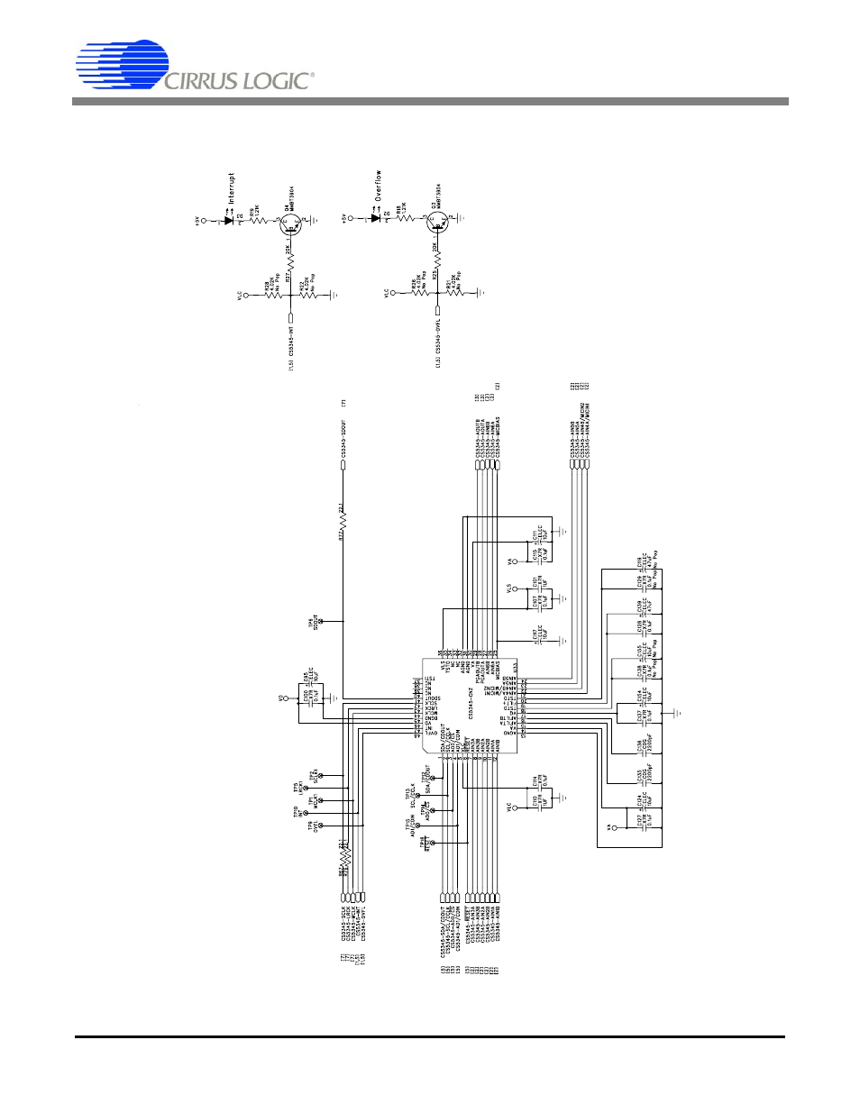 Cdb schematics, Figure 4. cs5345, Cdb5345 | Cirrus Logic CDB5345 User Manual | Page 16 / 27