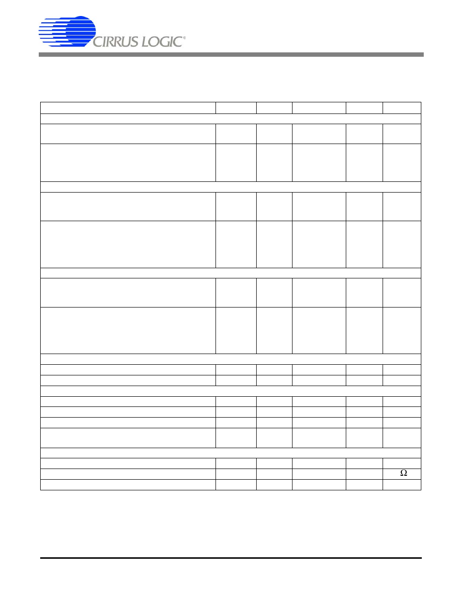 Analog characteristics (cs5361-dzz), Cs5361 | Cirrus Logic CS5361 User Manual | Page 6 / 23