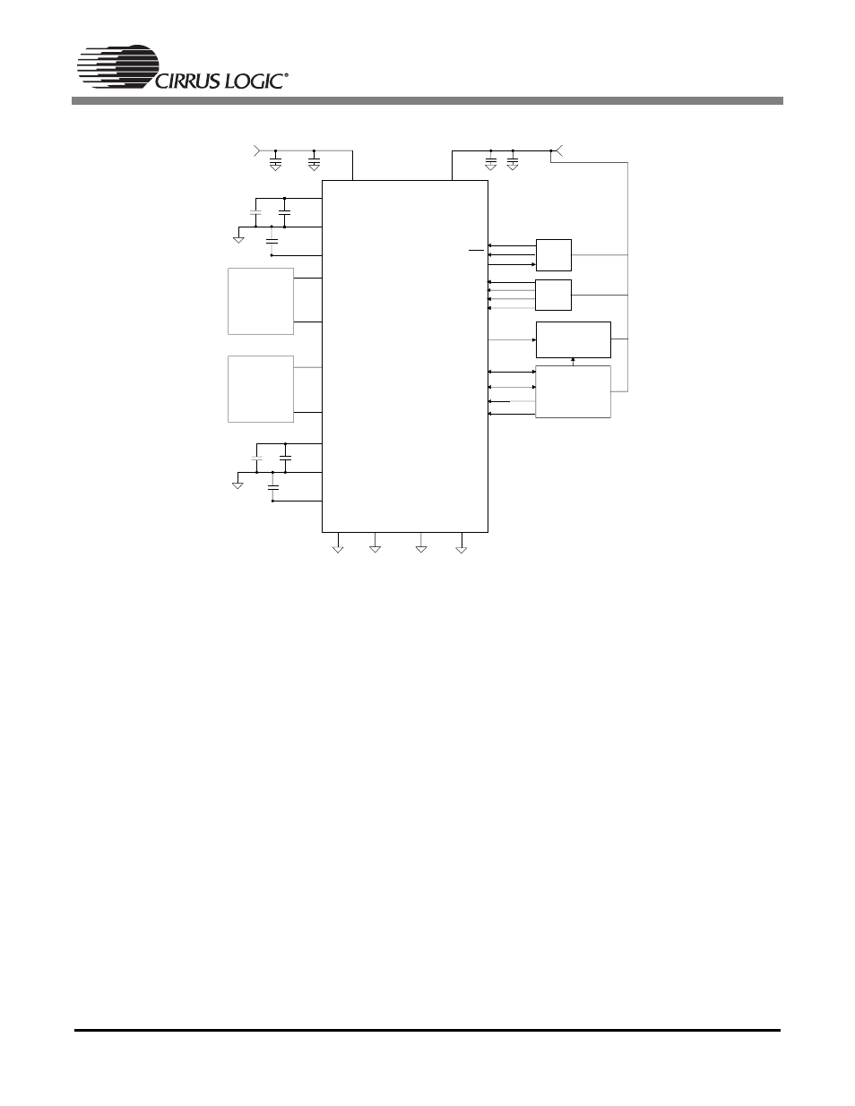 Figure 3. ak5393 typical connection diagram, An232 | Cirrus Logic AN232 User Manual | Page 3 / 7