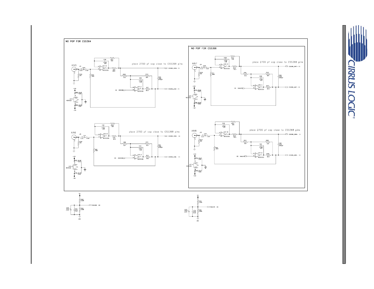 Cirrus Logic CDB5364 User Manual | Page 19 / 24