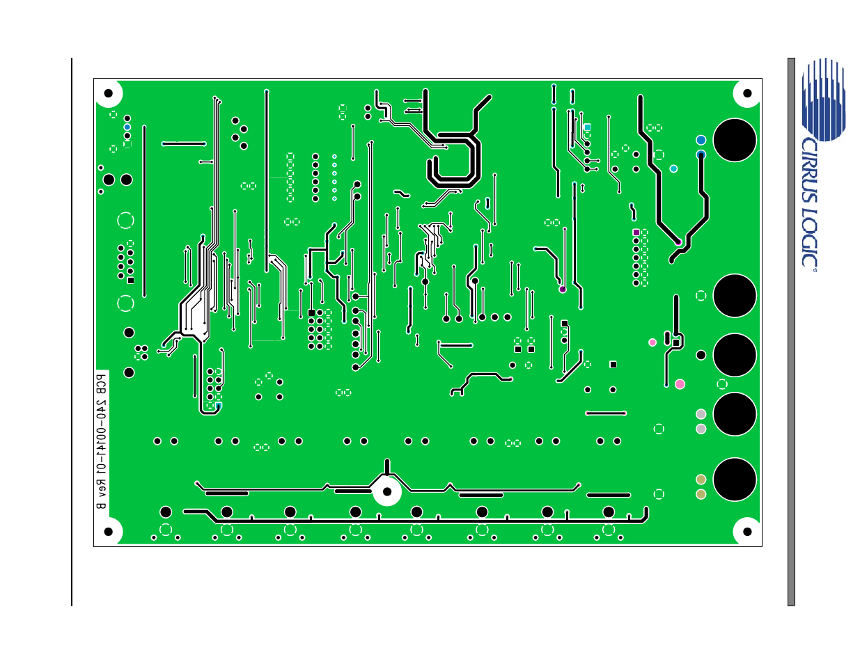 Figure 15. bottom layer | Cirrus Logic CDB5364 User Manual | Page 23 / 24