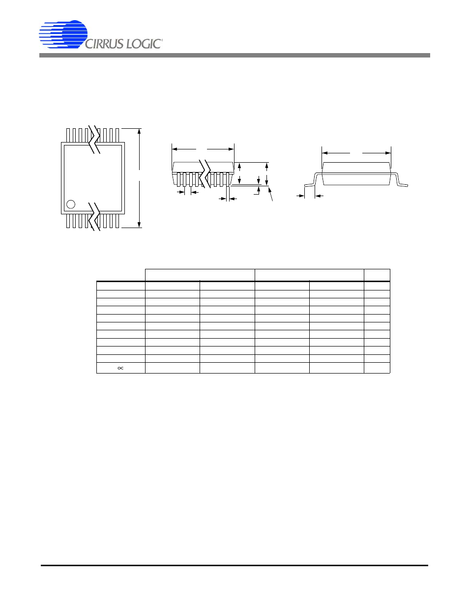 Package dimensions, 24 pin ssop package drawing | Cirrus Logic CS5372A User Manual | Page 29 / 32