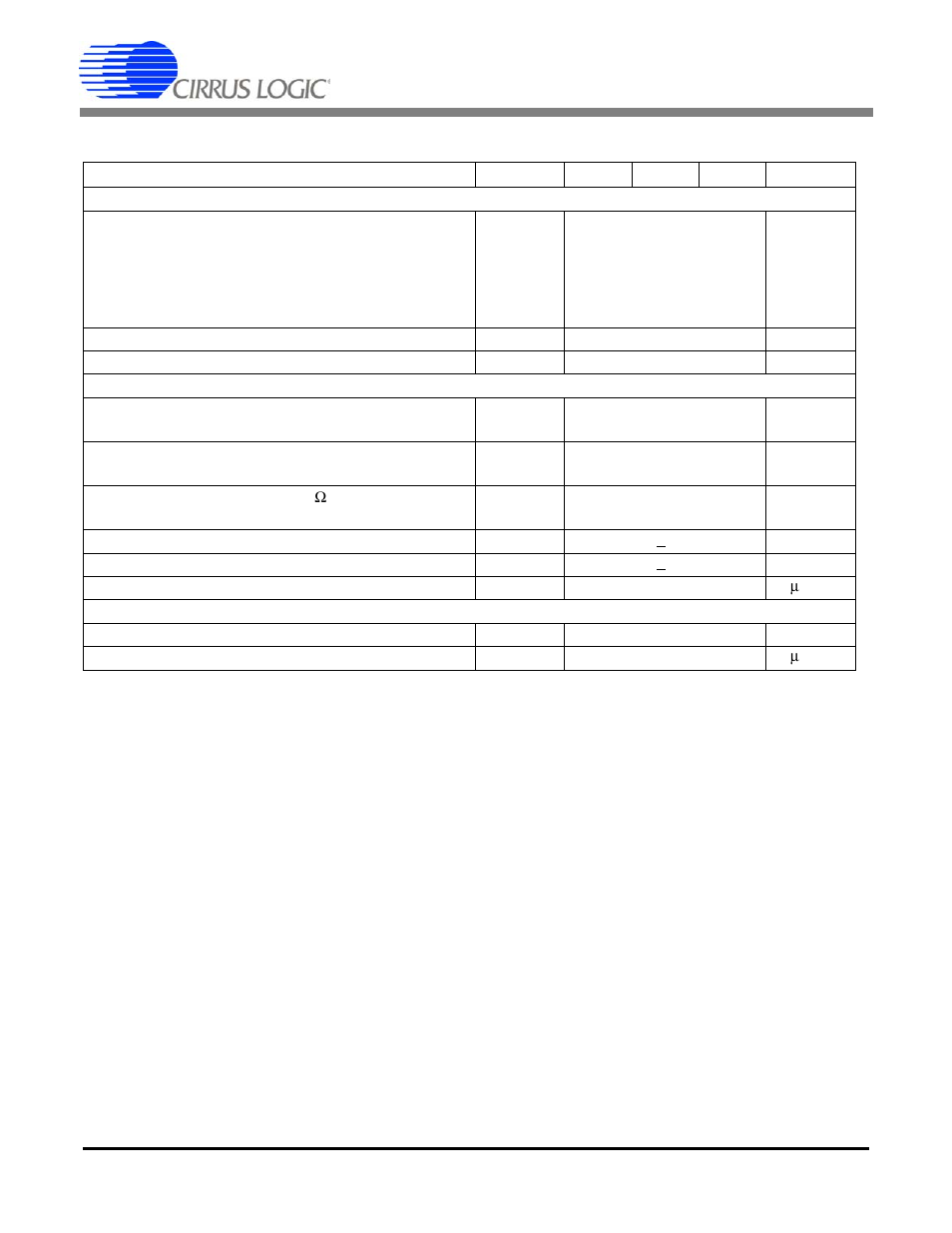 Cs5373a, Dac ac common mode 6 | Cirrus Logic CS5373A User Manual | Page 14 / 40