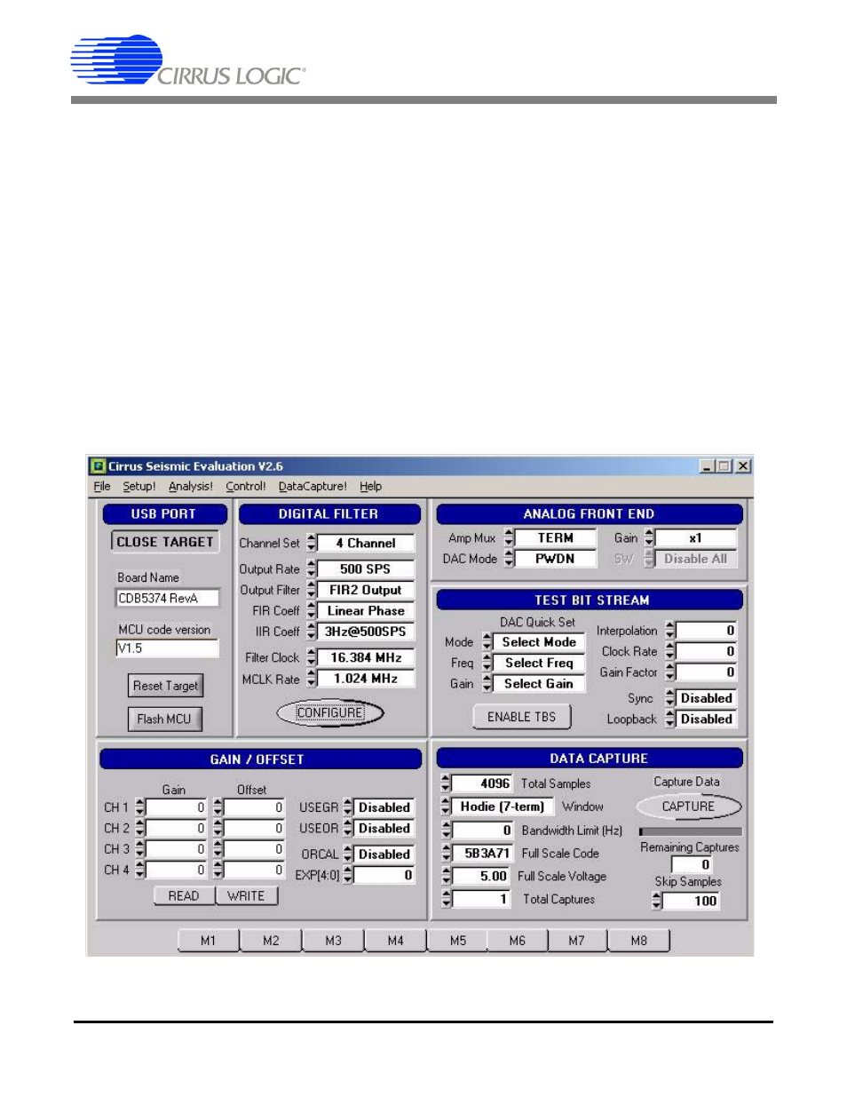 4 self-testing cdb5374, 1 noise test, Cdb5374 | Cirrus Logic CDB5374 User Manual | Page 11 / 78