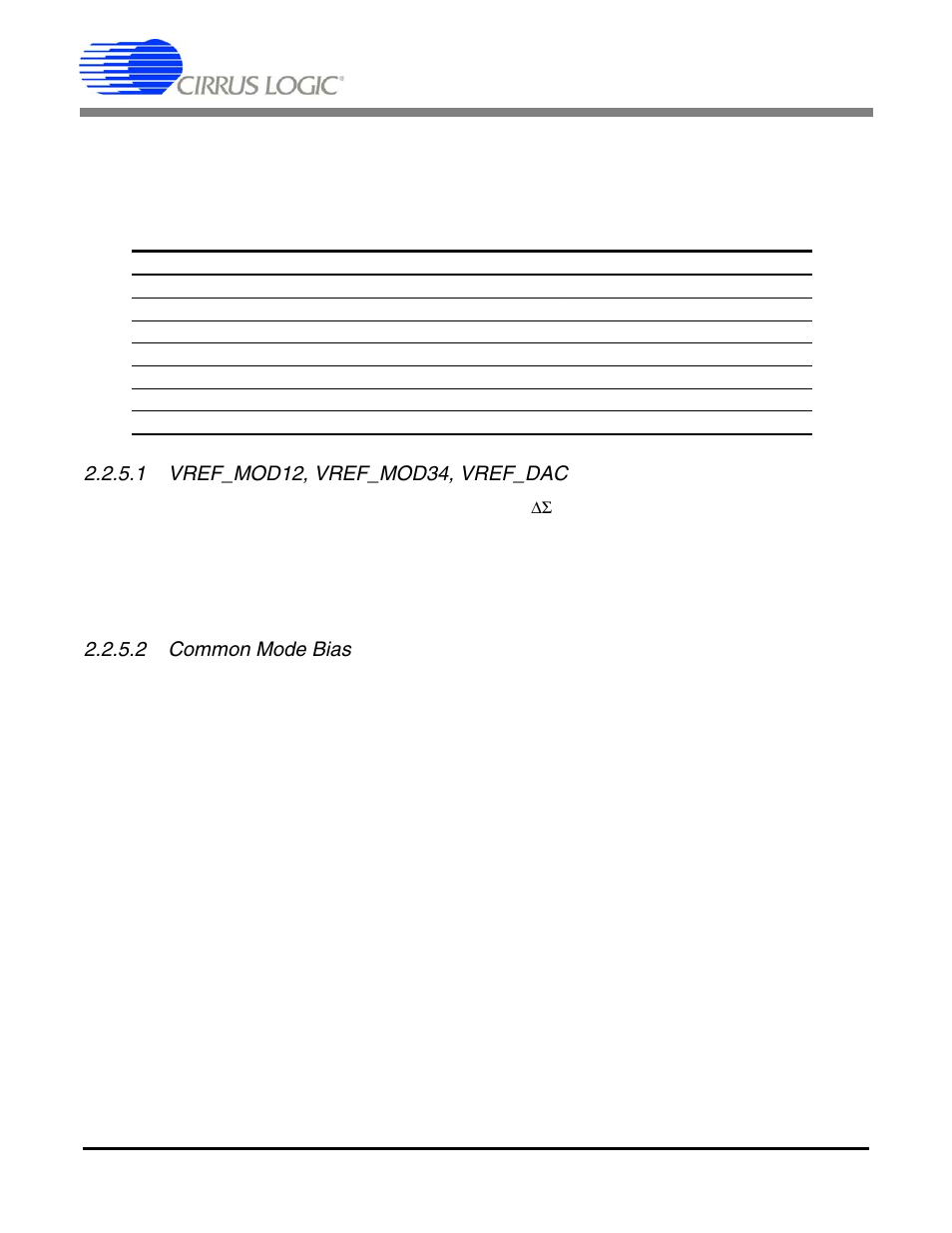 5 voltage reference, 1 vref_mod12, vref_mod34, vref_dac, 2 common mode bias | Cdb5374 | Cirrus Logic CDB5374 User Manual | Page 19 / 78