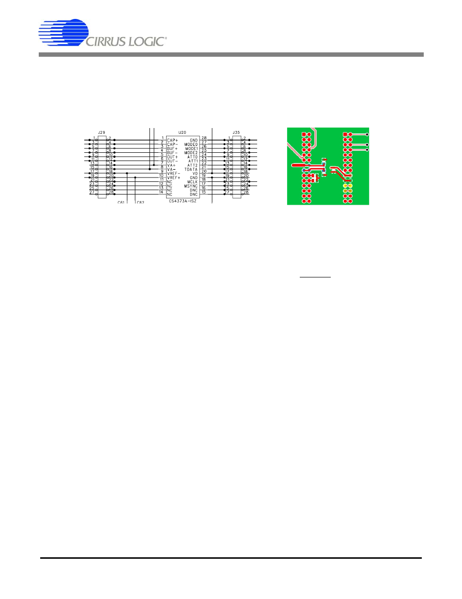 4 dual row headers, Figure 7. dual-row headers with shorts, Cdb5374 | Cirrus Logic CDB5374 User Manual | Page 34 / 78