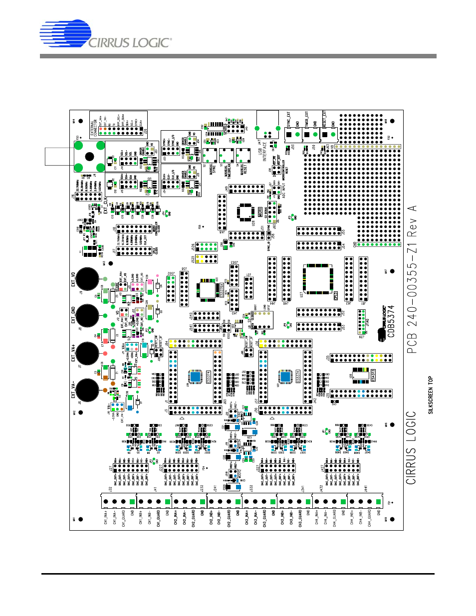 Layer plots, Cdb5374 | Cirrus Logic CDB5374 User Manual | Page 54 / 78