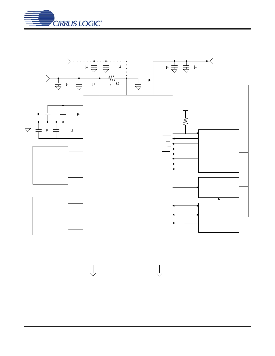 Typical connection diagram, Figure 22. typical connection diagram, Cs5381 typical connection diagram | Cirrus Logic CS5381 User Manual | Page 14 / 24