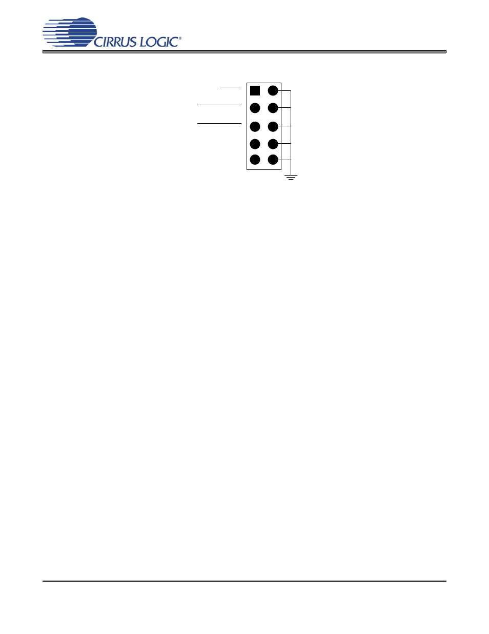 Figure 7. status indicator and reset header, j16, 6 analog inputs, 7 power | 8 grounding and power supply decoupling, Crd5381 | Cirrus Logic CRD5381 User Manual | Page 11 / 24