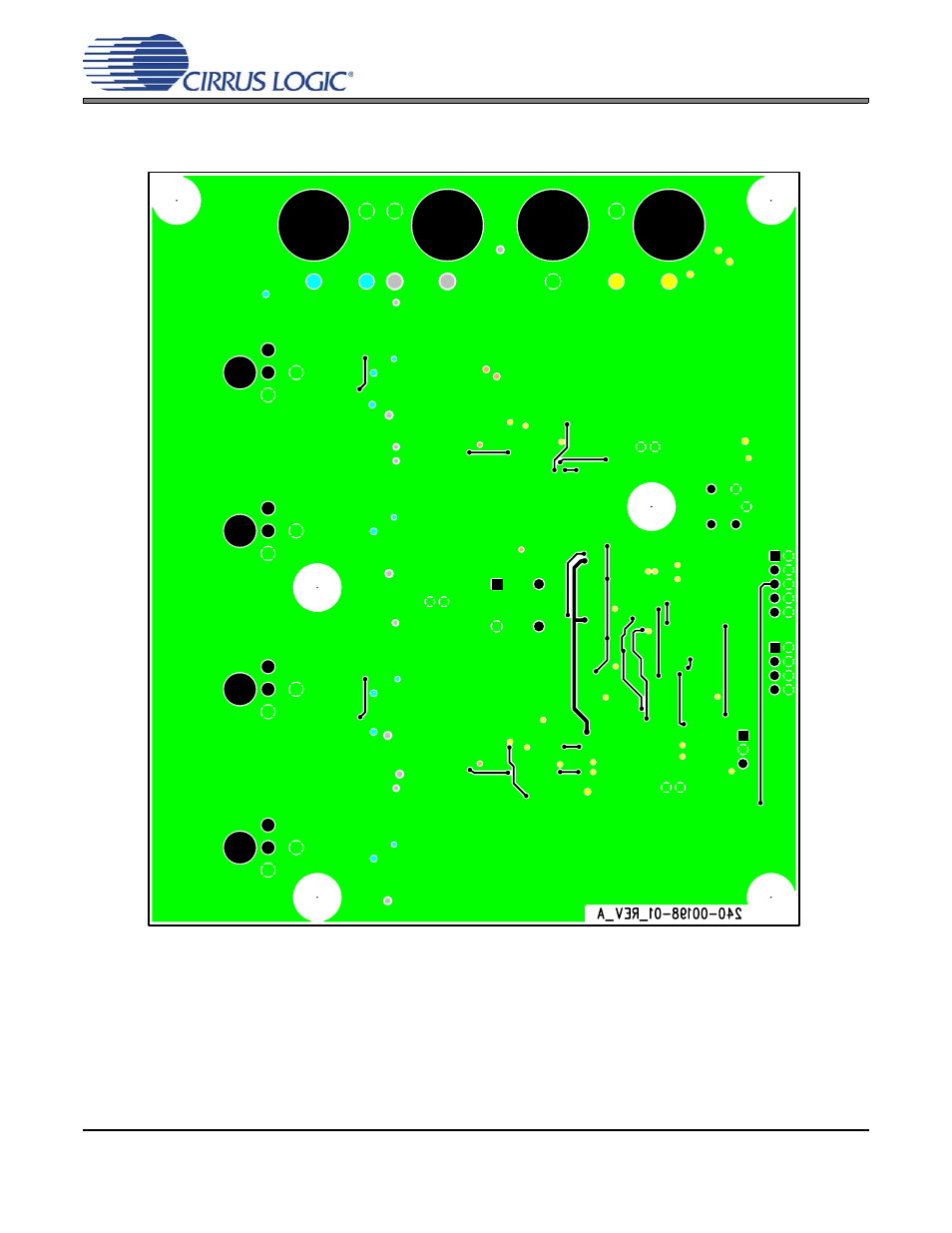 Figure 17. bottom layer, Figure 17, Crd5381 | Cirrus Logic CRD5381 User Manual | Page 21 / 24