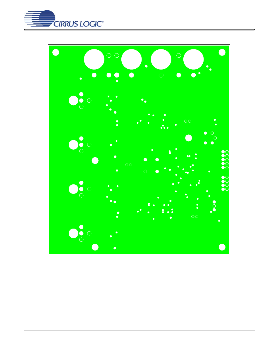 Figure 19. ground plane, Figure 19, Crd5381 | Cirrus Logic CRD5381 User Manual | Page 23 / 24