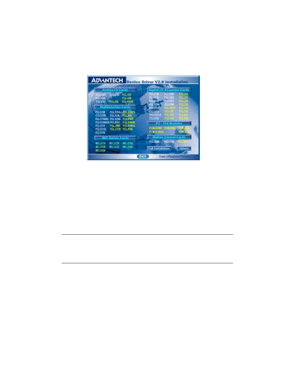 Ardware, Nstallation | Advantech PC-LabCard PCI-1784 User Manual | Page 17 / 57