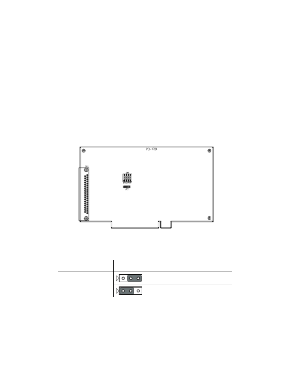 Signal connections, Verview, Witch and | Umper, Ettings | Advantech PC-LabCard PCI-1784 User Manual | Page 23 / 57